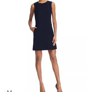 Theory Helaina Wool Blend Shift Dress